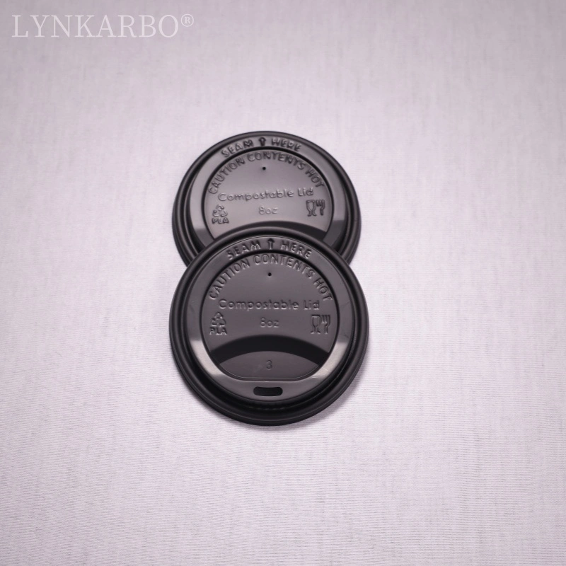 CPLA 80mm 直飲み用ブラックカップ蓋