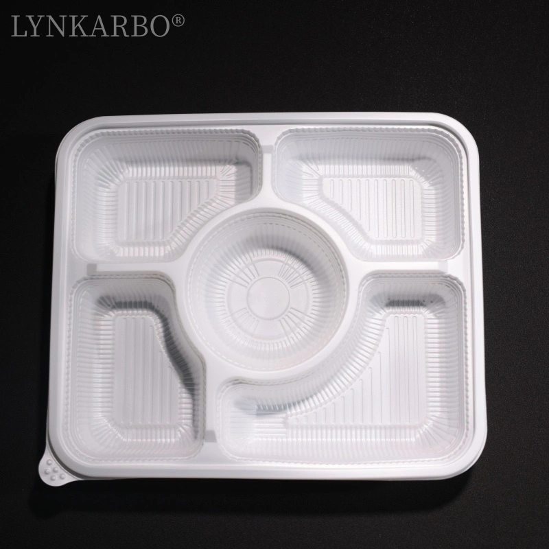 CPLA 5 コンパートメント食品容器