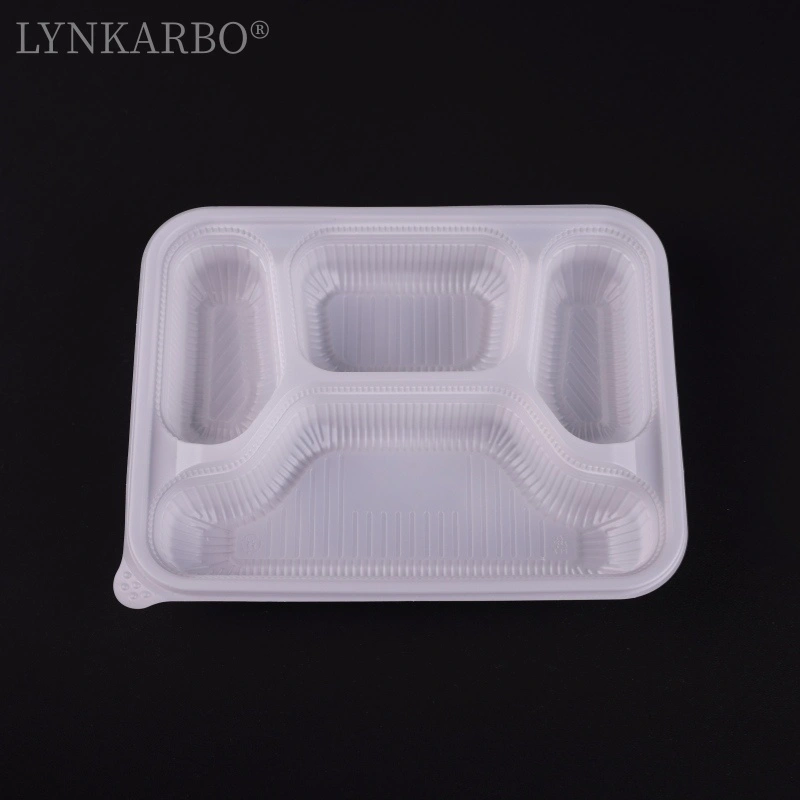 CPLA 4 コンパートメント食品容器